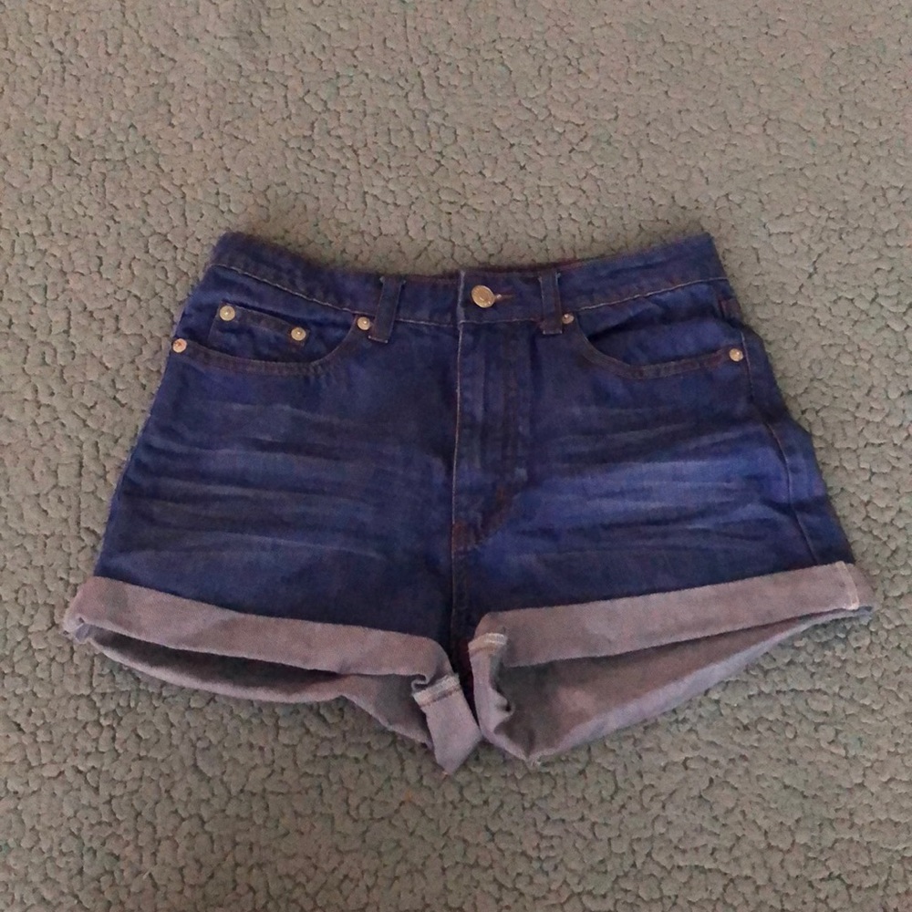 High waisted shorts